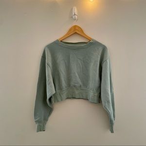 American Eagle AE Studio Cropped Sweatshirt